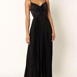 Black Petal and Pup Naira Dress